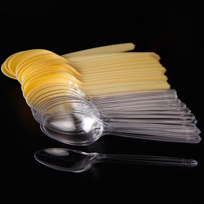 

Individually Wrapped Disposable Plastic Spoons