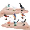 Bird Replication Pvc Magpie Pigeon Models For Home Decor And Ornithology Enthusiasts