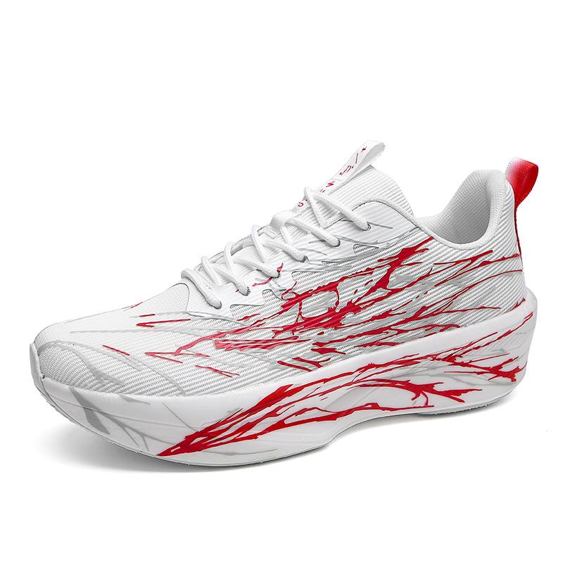 Świecące buty do biegania Profesjonalne lekkie buty sportowe na maraton Oddychające i odporne na ścieranie buty do biegania z amortyzacją i odbiciem