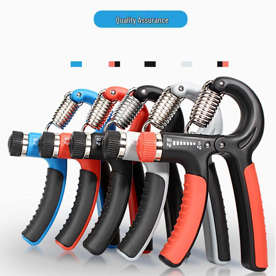 Justerbart handgrepp och fingerstärkare för muskel- och handledsrehabilitering