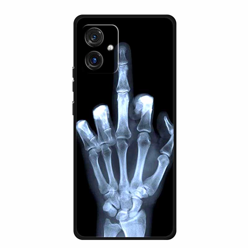 For Motorola G14 4G Case Animals TPU Silicone Soft Cover Phone Cases for Moto G14 G 14 MotoG14 PAYF0010IN Shockproof Wolf Fundas