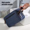 Men Toiletry Bag Waterproof Makeup Bag with Dry And Wet Separation Portable Travel Cosmetic Pouch for Business Trips Vacation