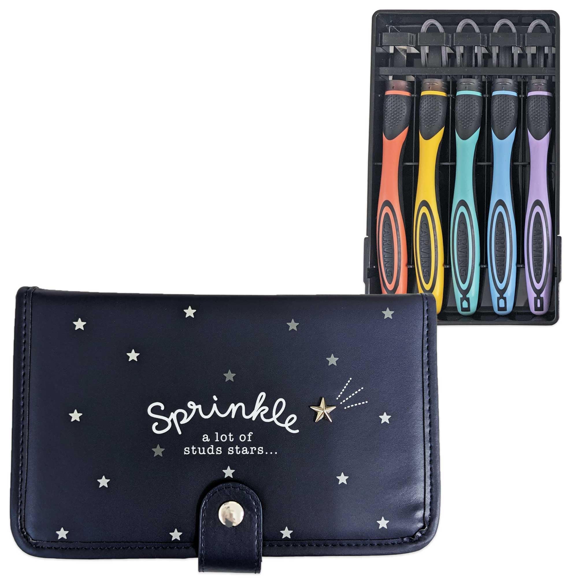 

Набор ножей для карвинга Sprinkle с безопасным ножом Yoshiharu Elementary (Правосторонний, 2-сторонний хват, Защита, Столовые приборы, Школа)