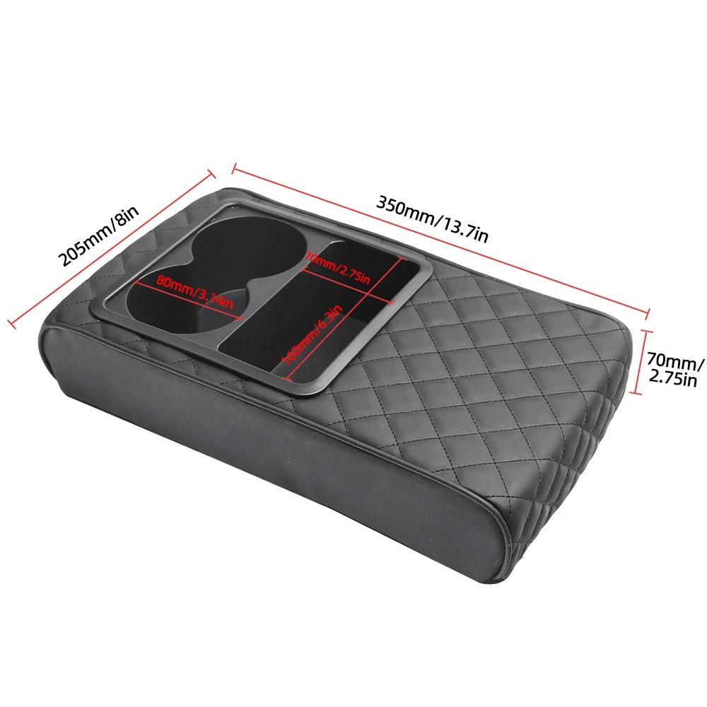 Car Center Console Cover Memory Foam Car Armrest Cushion Arm Rest Covering Car Middle Console Covers Car Center Console Cushion