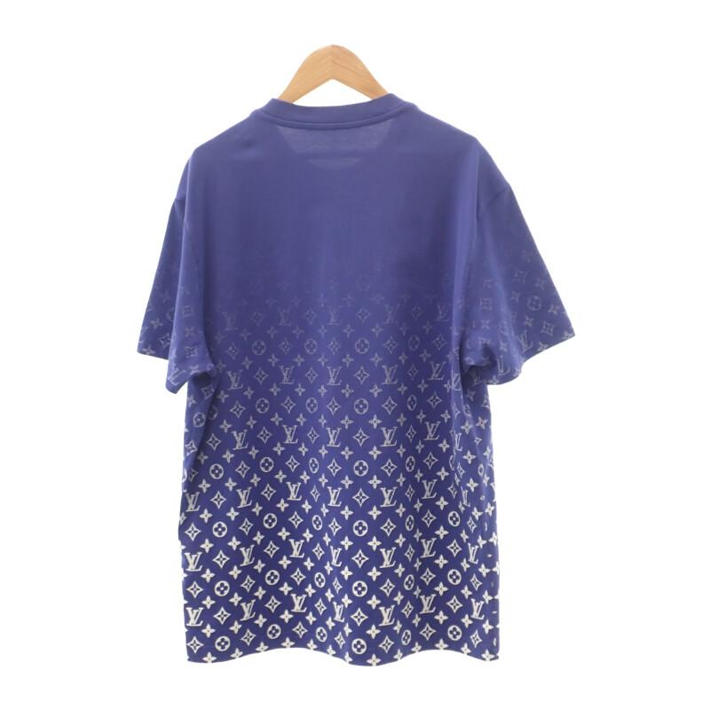 LOUIS VUITTON  1AA51Q M Short sleeve T-shirt Blue petrol cotton mens