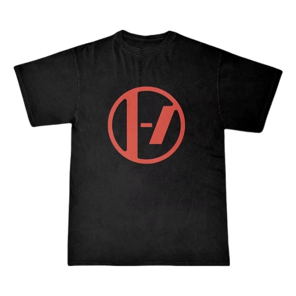 Tricou Casual Vintage Trupa Twenty One Pilots Femei Bărbați Mânecă Scurtă Oversized Rapper Hip Hop Punk Street Harajuku Bumbac