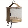 1PC Portable Outdoor Camping Tissue Case with Hook Hanging Napkin Holder Toilet Paper Storage Box for Picnic Hiking Camping