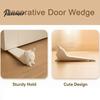 Lying Cat Doorstop 3D Printed Doorstop, Decorative Kitten Door Stopper Wedge, Durable Anti-slip Floor Carpet for Home Living Room Bedroom