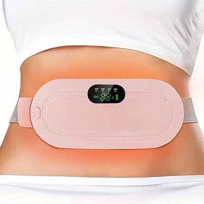 Menstrual Heating Pad for Abdominal and Lower Back Massage, Electric Heating Belt Designed To Warm The Waist and Abdomen, Portable Heating Strap.