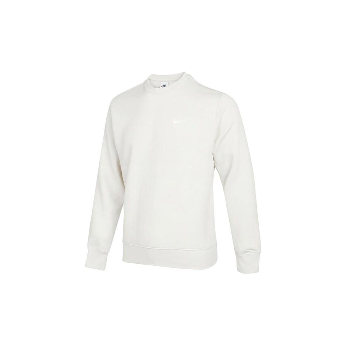 Nike Men s Pullover Fleece-Lined Thermal Hoodie White S