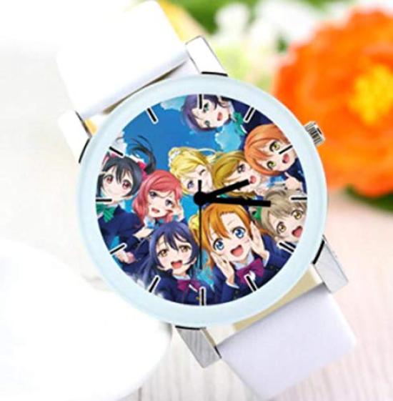 Love Live LOVELIVE Clock Wristwatch Cute Honoka Kosaka Eli Ayase Kotori Minami
