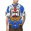 Trend Tee Shirt Men T-shirt Short Cosplay Tops  Oversized Clothing T-shirts Hip Hop Y2k
