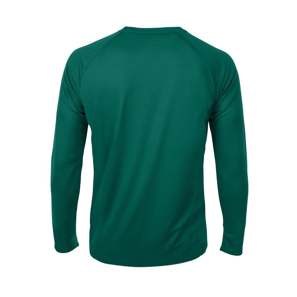Herren Farb-Raglan Langarm Sportoberteil