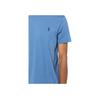 Polo Ralph Lauren Ss24 Solid Color Logo Embroidered Crew Neck Casual Short Sleeve T-Shirt Men T-Shirts Blue 710671438-318