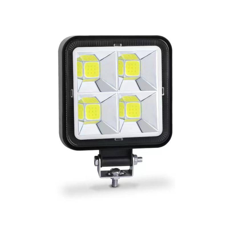 1PCS Led Work Light 14/16LED 42W 48W 63W 96W 6000K 2835 MINI Square Circle Flash White Yellow LED Driving Fog Lamp Bar 12V 24V