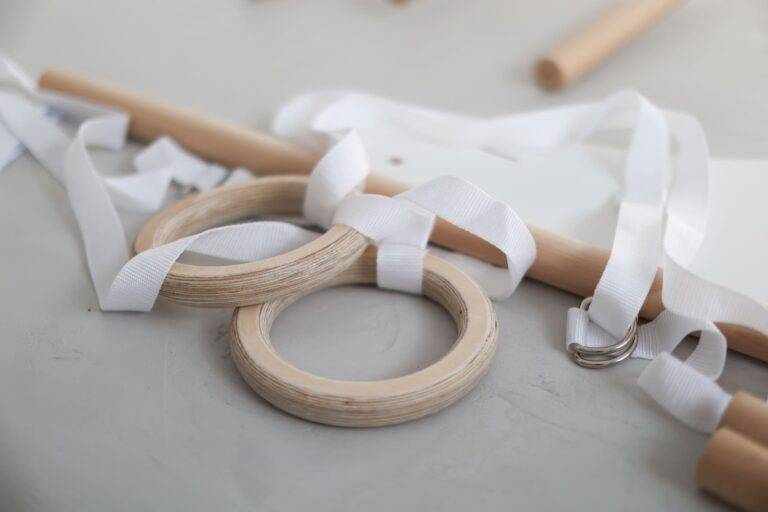 Gymnastic wheels for adults wood