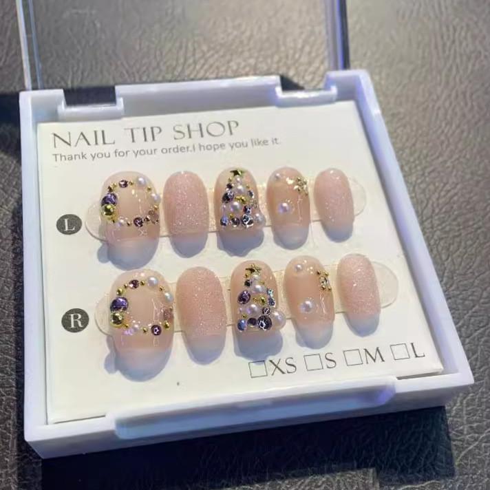 Nail Wear Handmade Fashion Casual Simple Exquisite Classic Nail Style Patch
