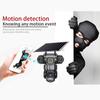 4G True Three-eye Three-lens Monitor with Night Vision and All-day Recording, Low Power Consumption Home AOV Solar Camera