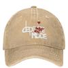 Unisex Women Red Mode Flowers Depeche Modes Rock Band Baseball Cap Vintage Distressed Denim Sun  Adjustable