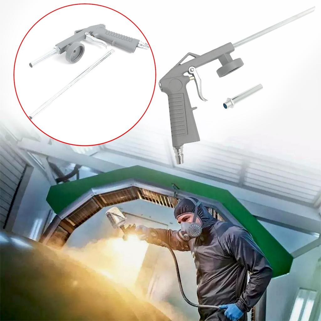 Air Undercoating Sprayer Airbrush Paint for Automobile Chassis Glue Gun Aluminum Alloy Portable Sandblasting Sand Spray