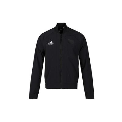 V Bomber Woven Sports Jacket Men Outerwear Black EH3827
