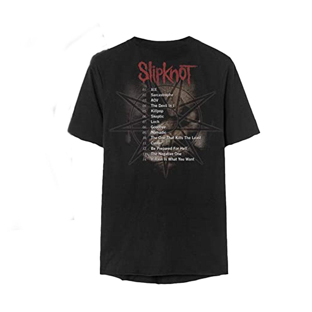 Slipknot Unisex Adult .5: The Gray Chapter Album T-Shirt