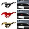 Naklejka na Samochód 3D Metalowy Styling Naklejka z Emblematem na Grill Samochodowy Naklejka Dekoracyjna do Ford Focus Mustang 2 3 4 MK2 MK3 MK5 Fiesta MK7 Mondeo Fusi