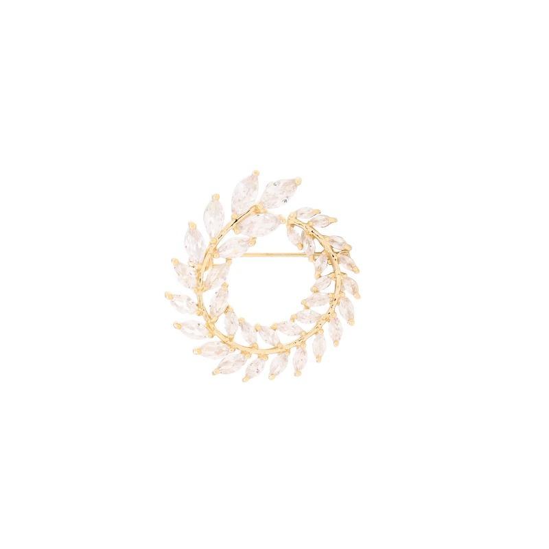 Senior brosjer blomst blad brosje pins for kvinner dress anheng mote brosjer smykker