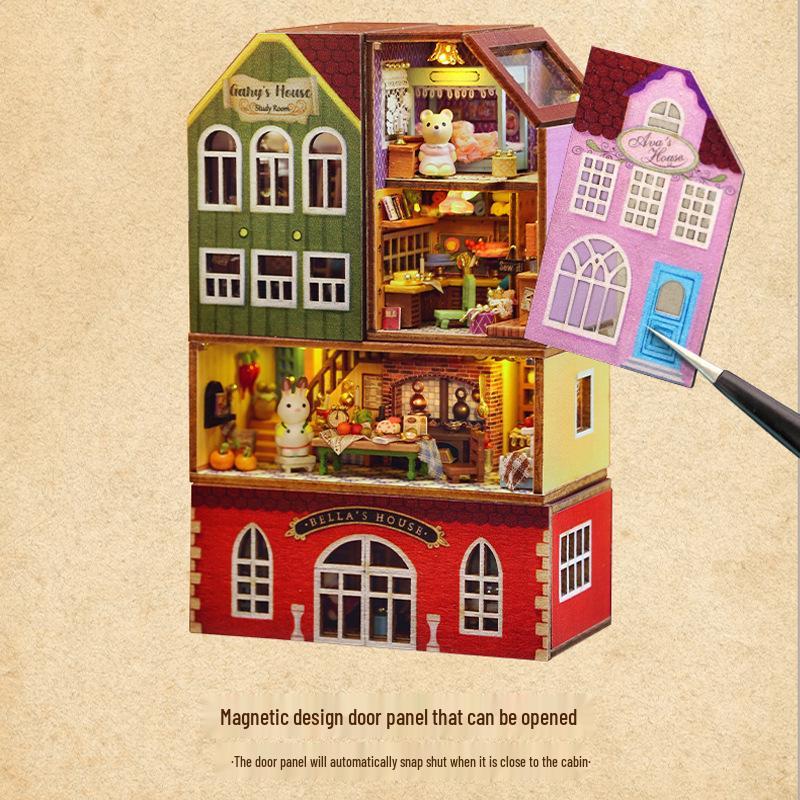 Zhi Qu Wu DIY 3D Miniature Playhouse Decoration Toy