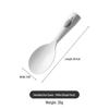 Non-Stick High Temperature Resistant Rice Spoon - Food-Grade Standable Spatula for Serving Rice