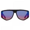 Philipp Plein Mehrfarbige Unregelmäßige Herren S Sonnenbrille Spp093m 703v 65 Multi