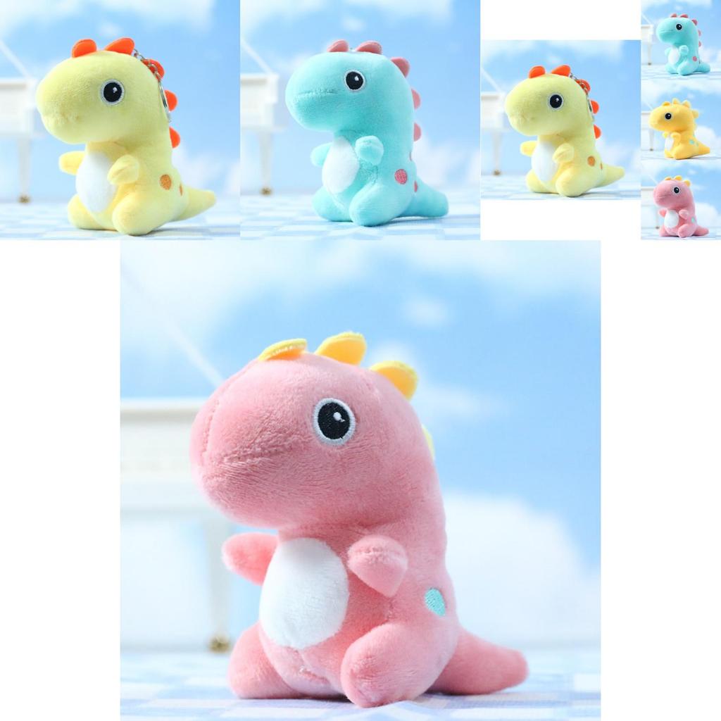 Soft And Cuddly Mini Dinosaur Plush Toy Ideal For Bag Decoration And Party Favors