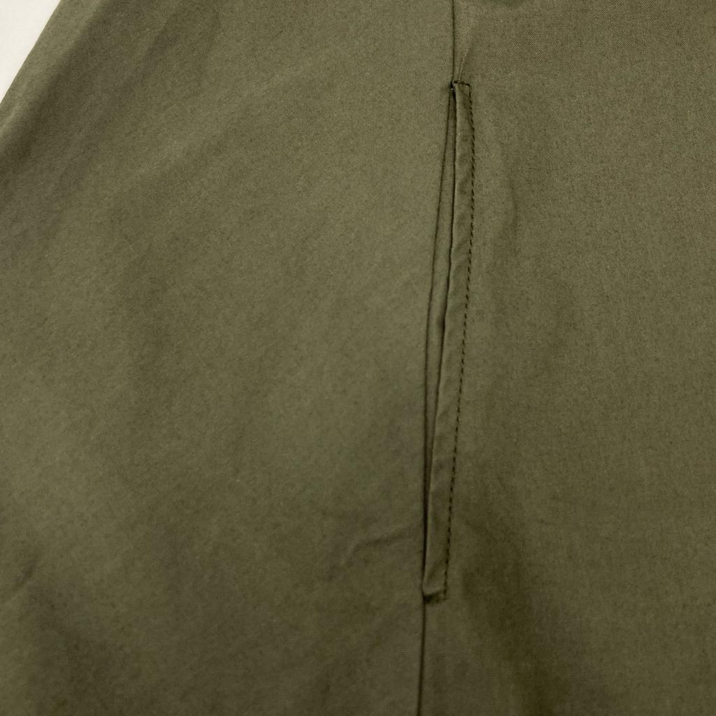 ICHI Olive LT/V200902 Flared Shirt Dress Dress Not Written oliveUsed