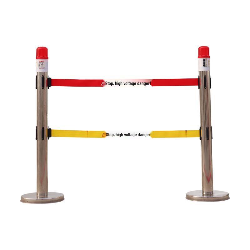Stainless Steel Retractable Queue Barrier