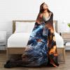 Mortal Kombat II Blanket Fleece Awesome Soft Throw Blanket for Chair Covering Sofa Spring/Autumn