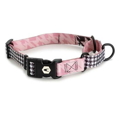 WOLFGANG HoundsPink MARTINGALE Width X Neck Circumference Choke Collar for Large (L Size) 2.5cm 45-55cm [Martingale/half Dogs]