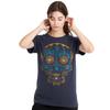 Coco Womens/Ladies Miguel Dante Skull Day Of The Dead T-Shirt