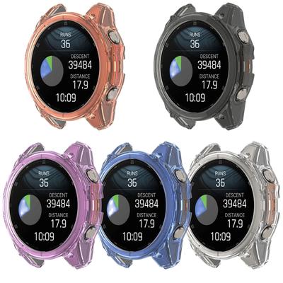 Προστατευτική Θήκη Ρολογιού TPU Κάλυμμα Για Garmin Fenix 8 51mm 47mm 43mm AMOLED πολύχρωμο Ημίκουφο Κέλυφος Προστατευτικό Διάφανο Σιλικόνης