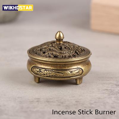 Buddhist Utensils Incense Burner Lotus Incense Censer Alloy Sandalwood House Furnishings Home Office Decoration