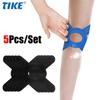 5Pcs Breathable Knee Tape Precut Sports Athletic Strip For Injury Prevention And Flexibility Support