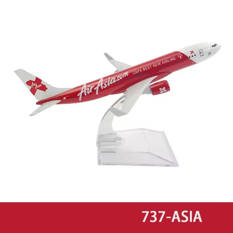 16CM Diecast Alloy 737 747 757 777 787 Airplane Model Toy Plane Collected Gift Series for Collectible Display