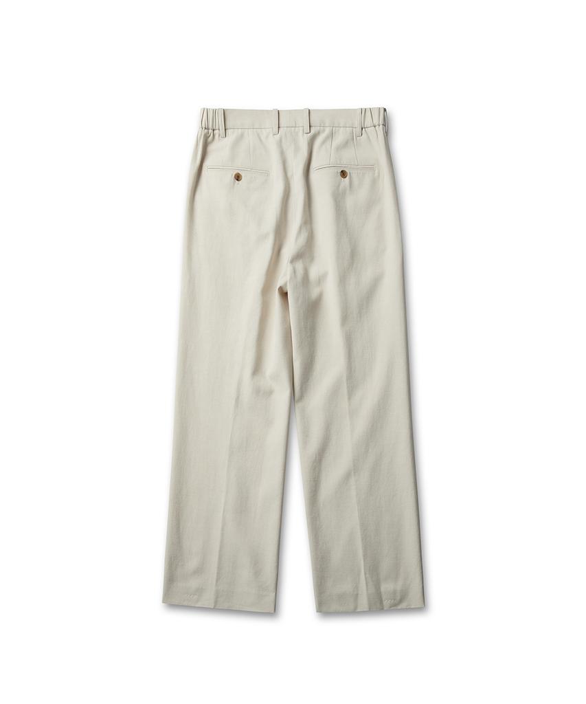 Teilleochaedeu Bridge Linen Wide Trousers