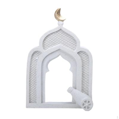 Mond Moschee Regal Dekoration Dekorative Aufbewaherschale Display Organizer Ramadan Ornament Schmuckschale für