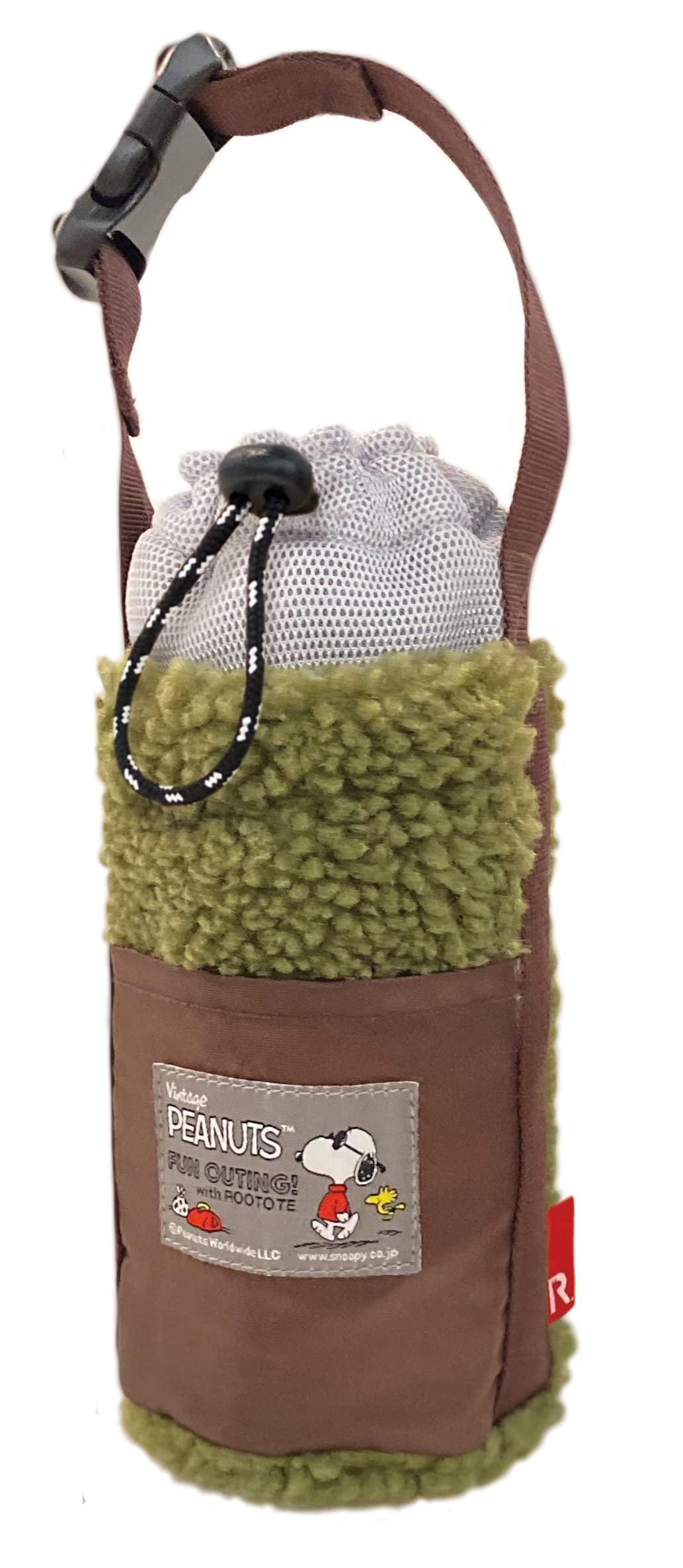 

Snoopy Boa Угловой держатель для бутылки IP Bottle Boa PEANUTS [Routeto] (хаки) хаки