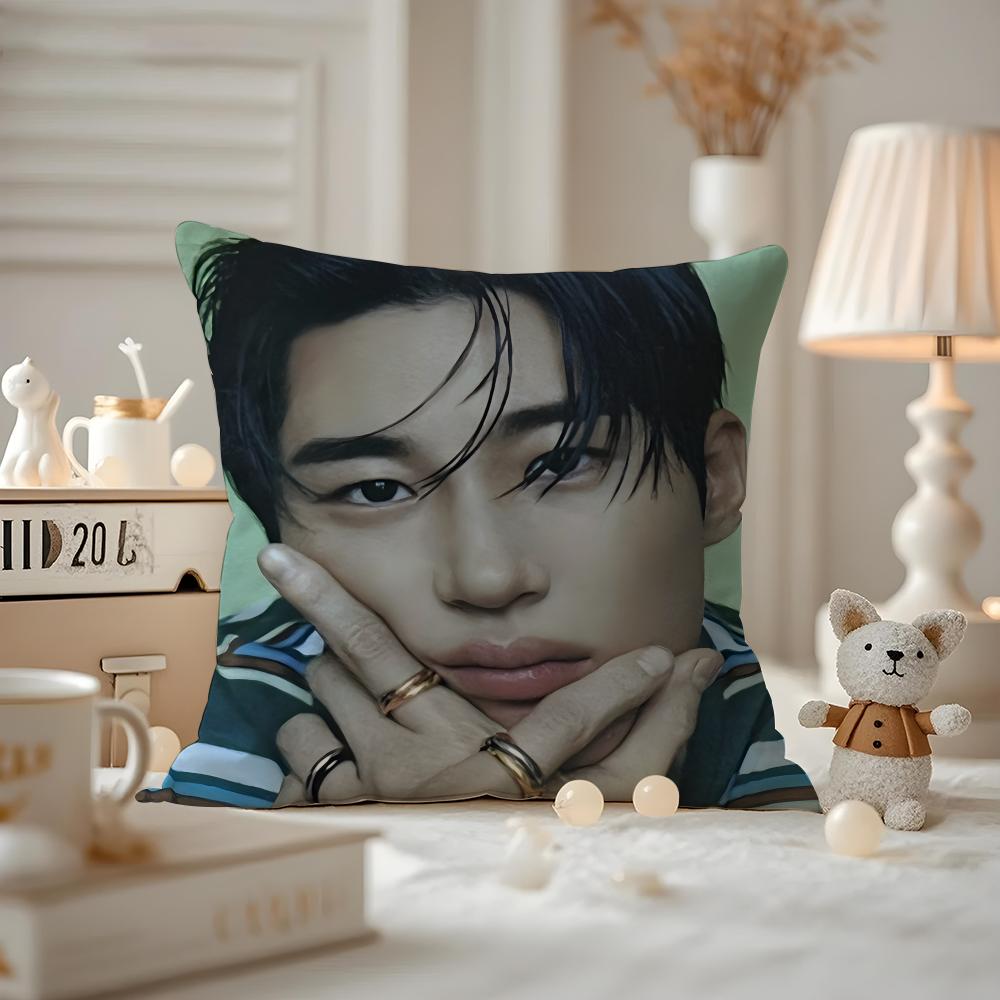 Byeon Wooseok Kissenbezug Musterbedruckter Kissenbezug Für Wohnzimmer Sofakissenbezug & Schlafzimmerdekoration