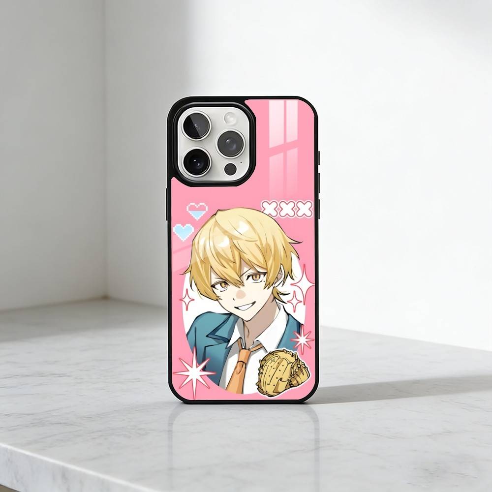 

O-Oblivion Battery Haruka x Kei Phone Case For iPhone17,16,15,14,13 Plus,Pro Max Magnetic For Magsafe Wireless Charging iPhone11PRO