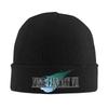 Finals Fantasyed VII Logo Merch Winter Warm Rib Knit Cuffed Beanie For Women Unisex Knitted Caps Game Beanies Skullies