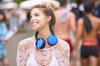 Sony MDR-XB650BT Wireless Headphones Heavy Bass Bluetooth Foldable Blue L