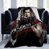 1pc Resident Evil: The Final Chapter, Cozy Home Decor Blanket Gift | Flannel Throw for Bedroom, Living Room, Travel, Camping, Car, Beach, Office Naps