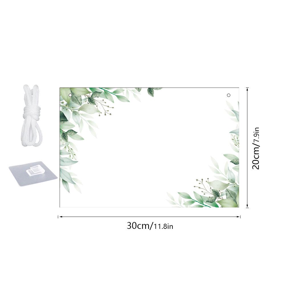 3D Acrylic Erasable Weekly Planner Board